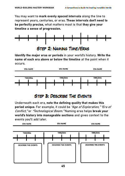 World Building Workbook Preview 9